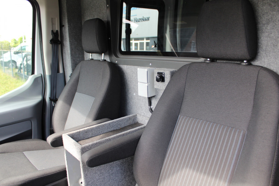 Ford Transit 350 2.0 TDCI 170PK Euro6 4x4 L2H2 Trend Plus AWD ✓ 4WD ✓ Dealer onderhouden ✓ 2x schuifdeur