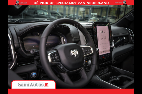 Dodge Ram Laramie Night | Face Lift | 420Pk 636 Nn | Extra Groot Scherm + Passagiers Scherm | Comfortabele Dubbele Cabine met Royale 5 Zitplaatsen | BPM vrij | Nu Leverbaar uit Voorraad | Voorraad Nr  2220 - 5039