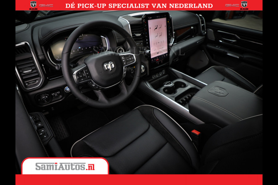 Dodge Ram Laramie Night | Face Lift | 420Pk 636 Nn | Extra Groot Scherm + Passagiers Scherm | Comfortabele Dubbele Cabine met Royale 5 Zitplaatsen | BPM vrij | Nu Leverbaar uit Voorraad | Voorraad Nr  2220 - 5039