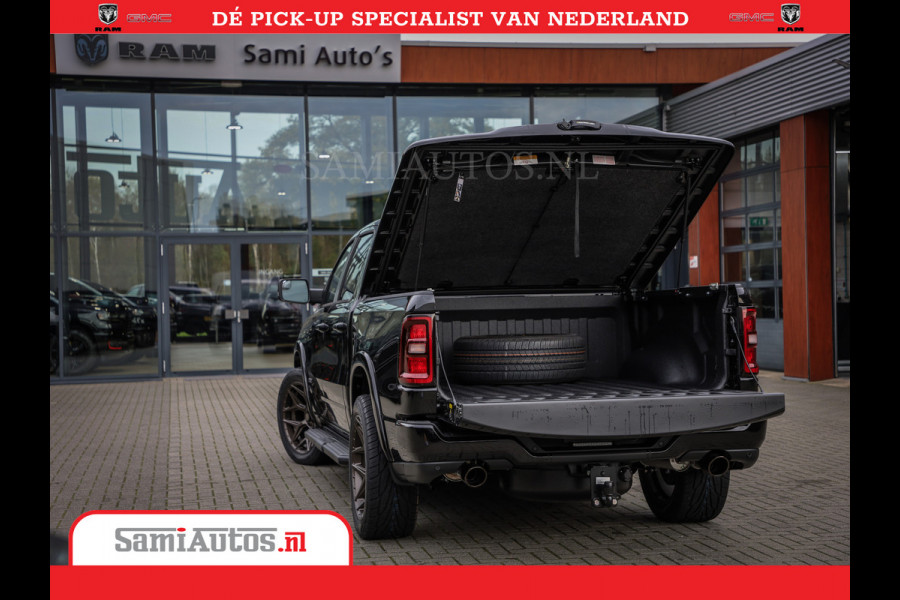 Dodge Ram Laramie Night | Face Lift | 420Pk 636 Nn | Extra Groot Scherm + Passagiers Scherm | Comfortabele Dubbele Cabine met Royale 5 Zitplaatsen | BPM vrij | Nu Leverbaar uit Voorraad | Voorraad Nr  2220 - 5039