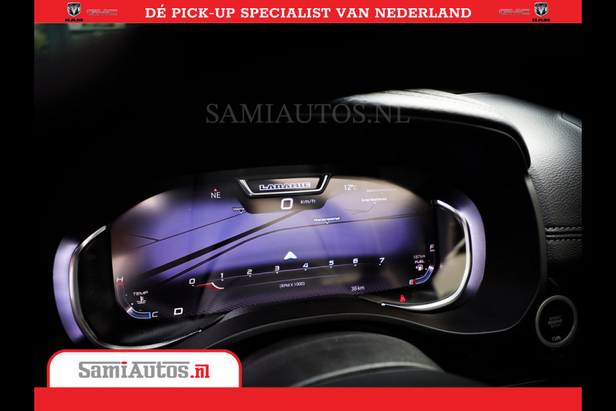Dodge Ram Laramie Night | Face Lift | 420Pk 636 Nn | Extra Groot Scherm + Passagiers Scherm | Comfortabele Dubbele Cabine met Royale 5 Zitplaatsen | BPM vrij | Nu Leverbaar uit Voorraad | Voorraad Nr  2220 - 5039