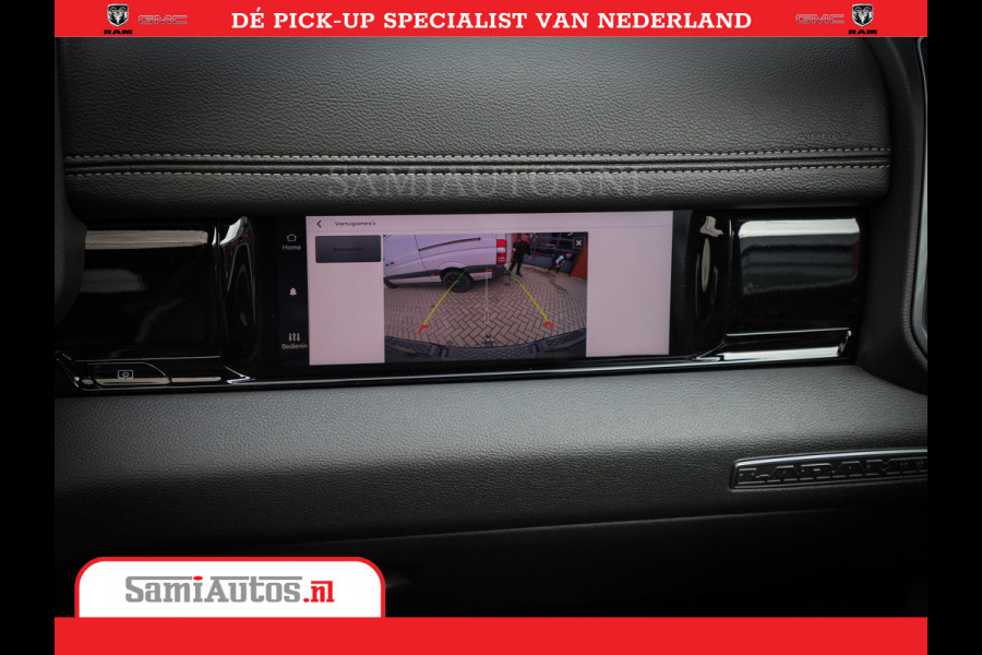 Dodge Ram Laramie Night | Face Lift | 420Pk 636 Nn | Extra Groot Scherm + Passagiers Scherm | Comfortabele Dubbele Cabine met Royale 5 Zitplaatsen | BPM vrij | Nu Leverbaar uit Voorraad | Voorraad Nr  2220 - 5039