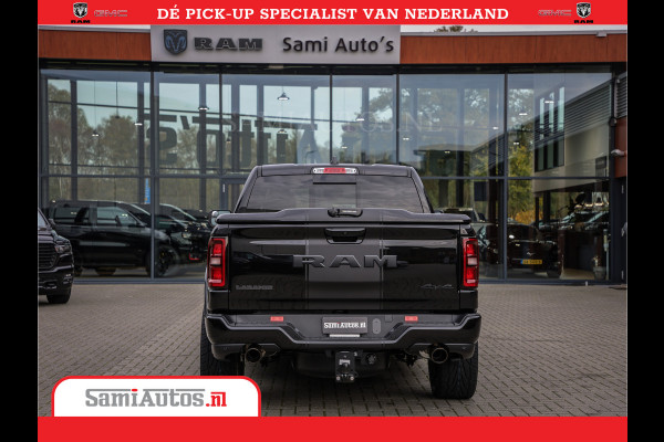 Dodge Ram Laramie Night | Face Lift | 420Pk 636 Nn | Extra Groot Scherm + Passagiers Scherm | Comfortabele Dubbele Cabine met Royale 5 Zitplaatsen | BPM vrij | Nu Leverbaar uit Voorraad | Voorraad Nr  2220 - 5039