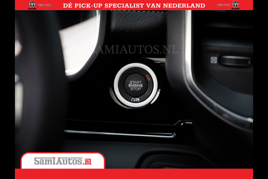 Dodge Ram Laramie Night | Face Lift | 420Pk 636 Nn | Extra Groot Scherm + Passagiers Scherm | Comfortabele Dubbele Cabine met Royale 5 Zitplaatsen | BPM vrij | Nu Leverbaar uit Voorraad | Voorraad Nr  2220 - 5039
