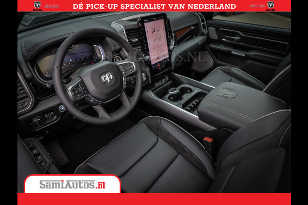 Dodge Ram Laramie Night | Face Lift | 420Pk 636 Nn | Extra Groot Scherm + Passagiers Scherm | Comfortabele Dubbele Cabine met Royale 5 Zitplaatsen | BPM vrij | Nu Leverbaar uit Voorraad | Voorraad Nr  2220 - 5039