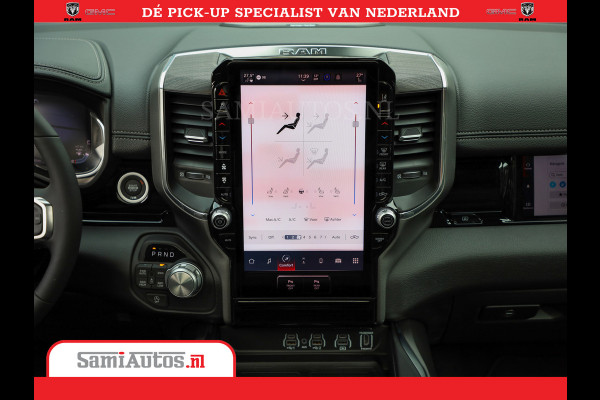 Dodge Ram Laramie Night | Face Lift | 420Pk 636 Nn | Extra Groot Scherm + Passagiers Scherm | Comfortabele Dubbele Cabine met Royale 5 Zitplaatsen | BPM vrij | Nu Leverbaar uit Voorraad | Voorraad Nr  2220 - 5039