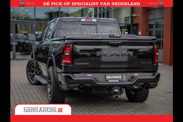 Dodge Ram Laramie Night | Face Lift | 420Pk 636 Nn | Extra Groot Scherm + Passagiers Scherm | Comfortabele Dubbele Cabine met Royale 5 Zitplaatsen | BPM vrij | Nu Leverbaar uit Voorraad | Voorraad Nr  2220 - 5039