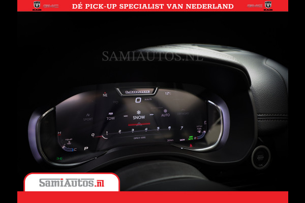 Dodge Ram Laramie Night | Face Lift | 420Pk 636 Nn | Extra Groot Scherm + Passagiers Scherm | Comfortabele Dubbele Cabine met Royale 5 Zitplaatsen | BPM vrij | Nu Leverbaar uit Voorraad | Voorraad Nr  2220 - 5039