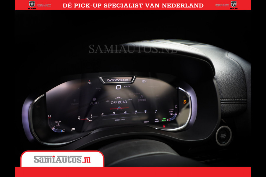 Dodge Ram Laramie Night | Face Lift | 420Pk 636 Nn | Extra Groot Scherm + Passagiers Scherm | Comfortabele Dubbele Cabine met Royale 5 Zitplaatsen | BPM vrij | Nu Leverbaar uit Voorraad | Voorraad Nr  2220 - 5039