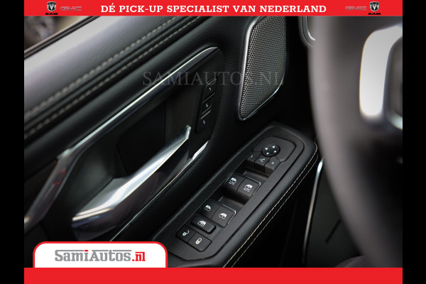 Dodge Ram Laramie Night | Face Lift | 420Pk 636 Nn | Extra Groot Scherm + Passagiers Scherm | Comfortabele Dubbele Cabine met Royale 5 Zitplaatsen | BPM vrij | Nu Leverbaar uit Voorraad | Voorraad Nr  2220 - 5039