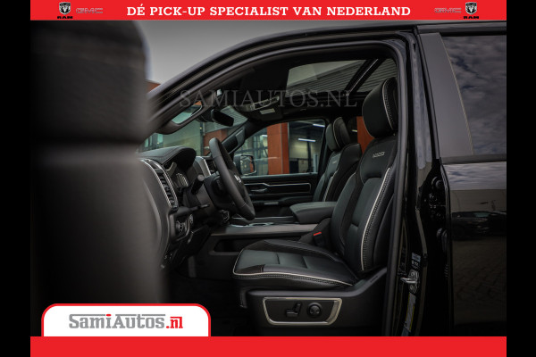 Dodge Ram Laramie Night | Face Lift | 420Pk 636 Nn | Extra Groot Scherm + Passagiers Scherm | Comfortabele Dubbele Cabine met Royale 5 Zitplaatsen | BPM vrij | Nu Leverbaar uit Voorraad | Voorraad Nr  2220 - 5039