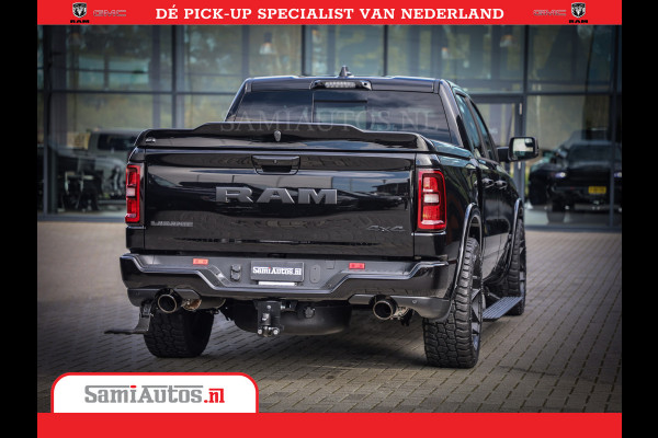 Dodge Ram 1500 Night Premium | Full Option | De Meest Luxe Pick-Up in zijn Klasse | Comfortabele Dubbele Cabine met Royale 5 Zitplaatsen | BPM vrij | Nu Leverbaar uit Voorraad | Voorraad Nr 2282 - 3332