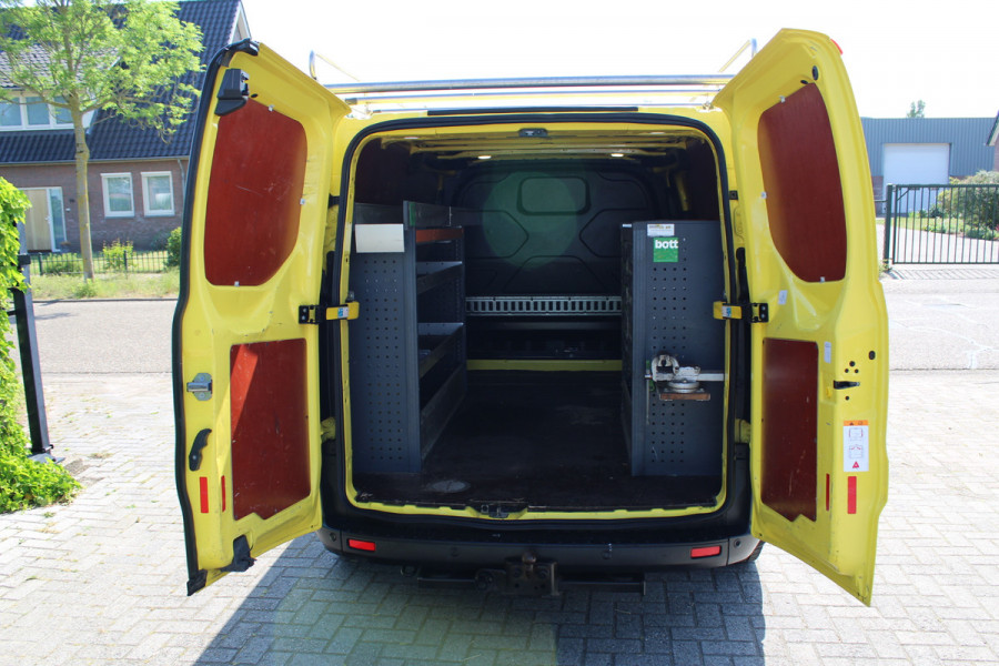 Ford Transit Custom 340 2.0 TDCI 130PK Euro6 L2H1 Trend ✓ imperiaal ✓ trekhaak 2800KG ✓ Bott inbouwkasten