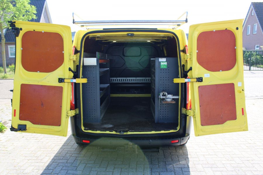 Ford Transit Custom 340 2.0 TDCI 130PK Euro6 L2H1 Trend ✓ imperiaal ✓ trekhaak 2800KG ✓ Bott inbouwkasten