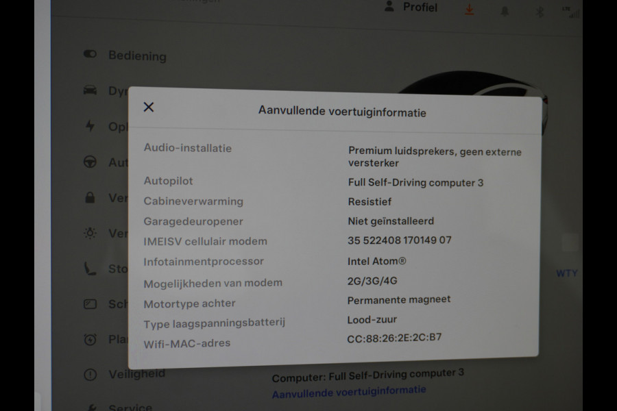 Tesla Model 3 RWD SR+ 60kWh 325PK Lmv 18" AutoPilot Leder PanoDak Adaptive-Cruise Lmv Camera's Elektr.-Stuur+Stoelen+Spiegels+Geheugen+Easy-En Navi LED Comfortstoelen ACC DAB Keyless en Voorverwarmen interieur via App One-Pedal-Drive Origineel Nederlandse auto tot 11kw laden thuis! Garantie Accu tot 10-12-2027 max 160.000km 1.584kg licht!