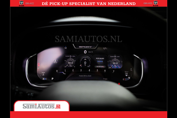 Dodge Ram 1500 Laramie Night 5,7 V8 402PK | Krachtige Hemi | Zeer Rijk Uitgevoerd | Comfortabele Dubbele Cabine met Royale 5 Zitplaatsen | BPM vrij | Nu Leverbaar uit Voorraad | Voorraad Nr 2371 - 2297