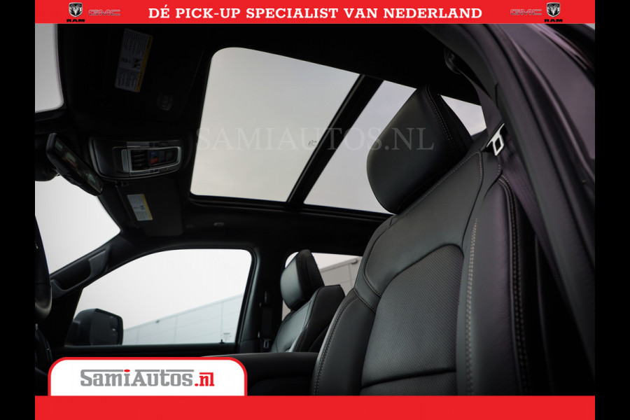 Dodge Ram 1500 Laramie Night 5,7 V8 402PK | Krachtige Hemi | Zeer Rijk Uitgevoerd | Comfortabele Dubbele Cabine met Royale 5 Zitplaatsen | BPM vrij | Nu Leverbaar uit Voorraad | Voorraad Nr 2371 - 2297