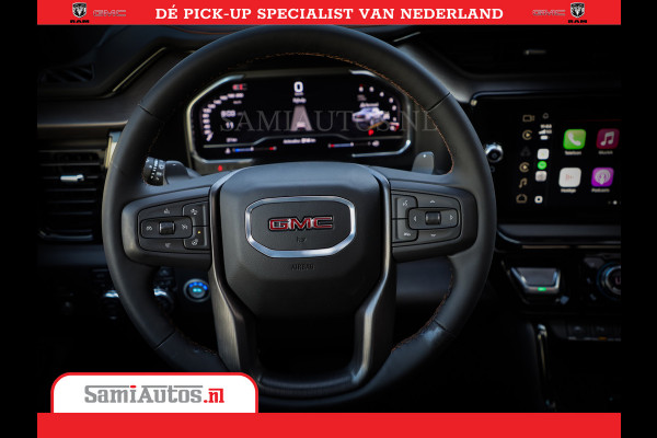 GMC Sierra AT4 6.2 V8 | Prijs Compleet met Garantie en Lpg en Rijklaarmaak kosten | Dubbele Cabine met Royale 5 Zitplaatsen | BPM vrij | Nu Leverbaar uit Voorraad | Voorraad Nr 2240 -  8364 |