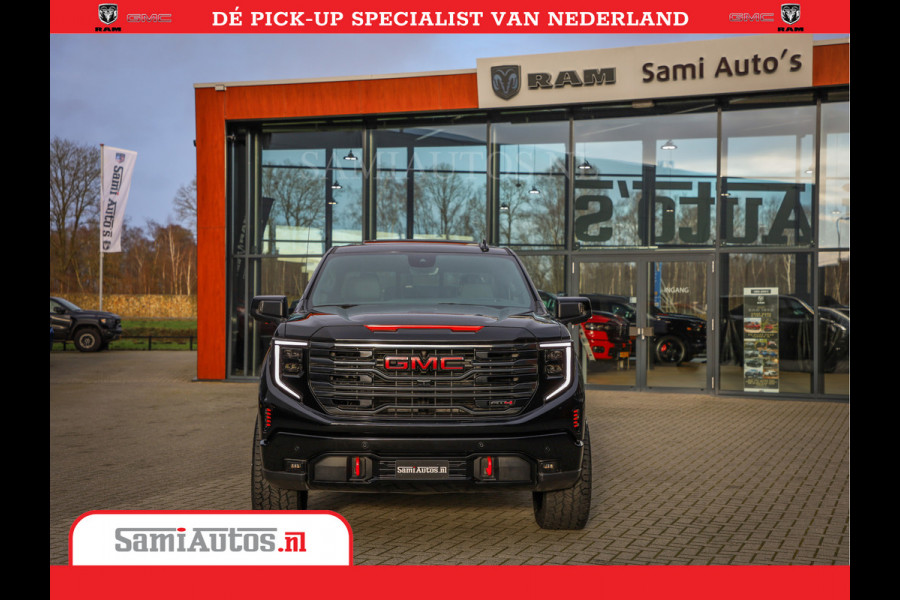 GMC Sierra AT4 6.2 V8 | Prijs Compleet met Garantie en Lpg en Rijklaarmaak kosten | Dubbele Cabine met Royale 5 Zitplaatsen | BPM vrij | Nu Leverbaar uit Voorraad | Voorraad Nr 2240 -  8364 |