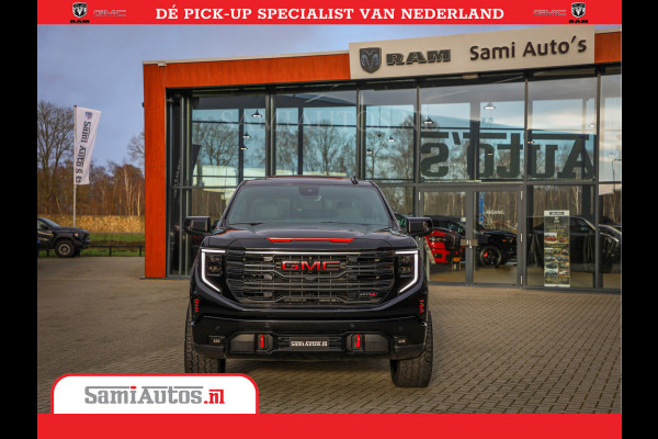 GMC Sierra AT4 6.2 V8 | Prijs Compleet met Garantie en Lpg en Rijklaarmaak kosten | Dubbele Cabine met Royale 5 Zitplaatsen | BPM vrij | Nu Leverbaar uit Voorraad | Voorraad Nr 2240 -  8364 |