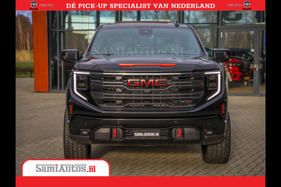 GMC Sierra AT4 6.2 V8 | Prijs Compleet met Garantie en Lpg en Rijklaarmaak kosten | Dubbele Cabine met Royale 5 Zitplaatsen | BPM vrij | Nu Leverbaar uit Voorraad | Voorraad Nr 2240 -  8364 |