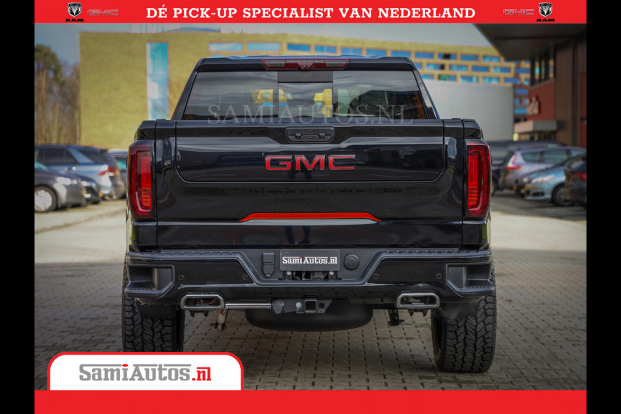 GMC Sierra AT4 6.2 V8 | Prijs Compleet met Garantie en Lpg en Rijklaarmaak kosten | Dubbele Cabine met Royale 5 Zitplaatsen | BPM vrij | Nu Leverbaar uit Voorraad | Voorraad Nr 2240 -  8364 |