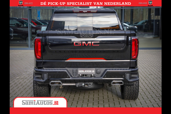 GMC Sierra AT4 6.2 V8 | Prijs Compleet met Garantie en Lpg en Rijklaarmaak kosten | Dubbele Cabine met Royale 5 Zitplaatsen | BPM vrij | Nu Leverbaar uit Voorraad | Voorraad Nr 2240 -  8364 |