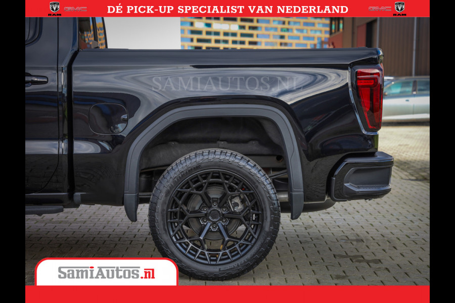 GMC Sierra AT4 6.2 V8 | Prijs Compleet met Garantie en Lpg en Rijklaarmaak kosten | Dubbele Cabine met Royale 5 Zitplaatsen | BPM vrij | Nu Leverbaar uit Voorraad | Voorraad Nr 2240 -  8364 |