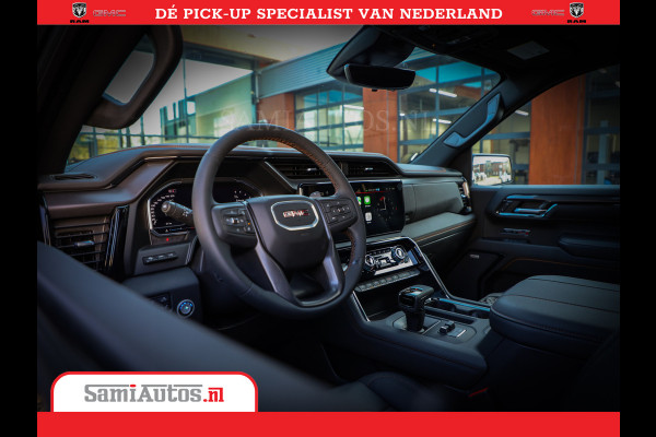 GMC Sierra AT4 6.2 V8 | Prijs Compleet met Garantie en Lpg en Rijklaarmaak kosten | Dubbele Cabine met Royale 5 Zitplaatsen | BPM vrij | Nu Leverbaar uit Voorraad | Voorraad Nr 2240 -  8364 |