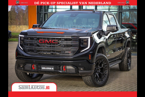 GMC Sierra AT4 6.2 V8 | Prijs Compleet met Garantie en Lpg en Rijklaarmaak kosten | Dubbele Cabine met Royale 5 Zitplaatsen | BPM vrij | Nu Leverbaar uit Voorraad | Voorraad Nr 2240 -  8364 |
