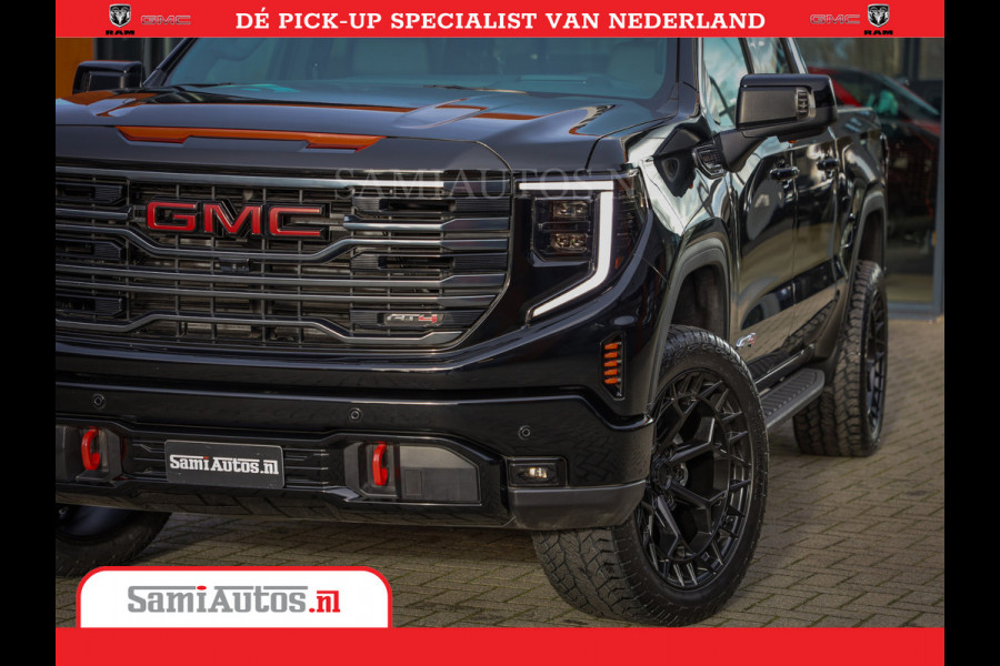 GMC Sierra AT4 6.2 V8 | Prijs Compleet met Garantie en Lpg en Rijklaarmaak kosten | Dubbele Cabine met Royale 5 Zitplaatsen | BPM vrij | Nu Leverbaar uit Voorraad | Voorraad Nr 2240 -  8364 |