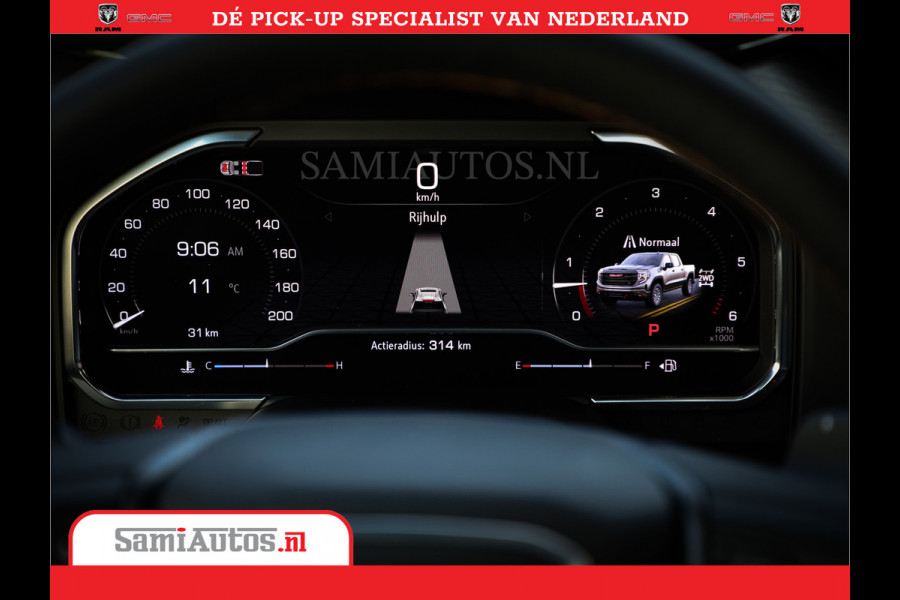 GMC Sierra AT4 6.2 V8 | Prijs Compleet met Garantie en Lpg en Rijklaarmaak kosten | Dubbele Cabine met Royale 5 Zitplaatsen | BPM vrij | Nu Leverbaar uit Voorraad | Voorraad Nr 2240 -  8364 |