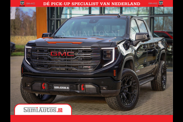GMC Sierra AT4 6.2 V8 | Prijs Compleet met Garantie en Lpg en Rijklaarmaak kosten | Dubbele Cabine met Royale 5 Zitplaatsen | BPM vrij | Nu Leverbaar uit Voorraad | Voorraad Nr 2240 -  8364 |