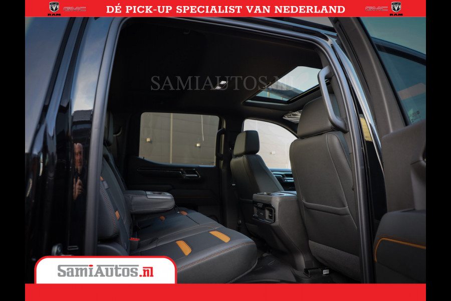 GMC Sierra AT4 6.2 V8 | Prijs Compleet met Garantie en Lpg en Rijklaarmaak kosten | Dubbele Cabine met Royale 5 Zitplaatsen | BPM vrij | Nu Leverbaar uit Voorraad | Voorraad Nr 2240 -  8364 |