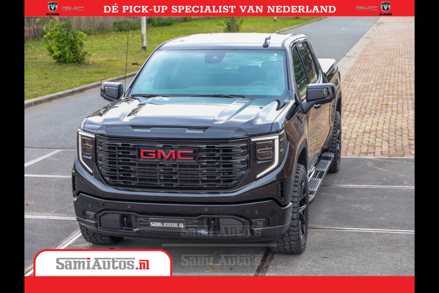 GMC Sierra DENALI 6.2 V8 426PK Full Option | De Meest Luxe Pick-Up in zijn Klasse | Comfortabele Dubbele Cabine met Royale 5 Zitplaatsen | BPM vrij | Nu Leverbaar uit Voorraad | Voorraad Nr 433388