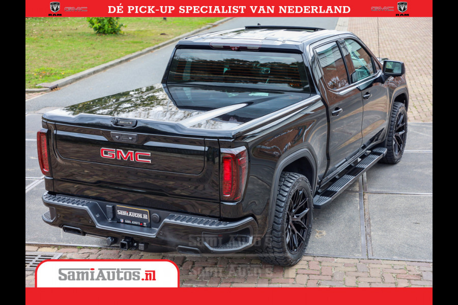 GMC Sierra DENALI 6.2 V8 426PK Full Option | De Meest Luxe Pick-Up in zijn Klasse | Comfortabele Dubbele Cabine met Royale 5 Zitplaatsen | BPM vrij | Nu Leverbaar uit Voorraad | Voorraad Nr 433388