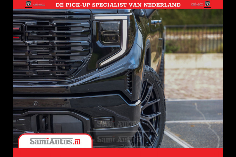 GMC Sierra DENALI 6.2 V8 426PK Full Option | De Meest Luxe Pick-Up in zijn Klasse | Comfortabele Dubbele Cabine met Royale 5 Zitplaatsen | BPM vrij | Nu Leverbaar uit Voorraad | Voorraad Nr 433388