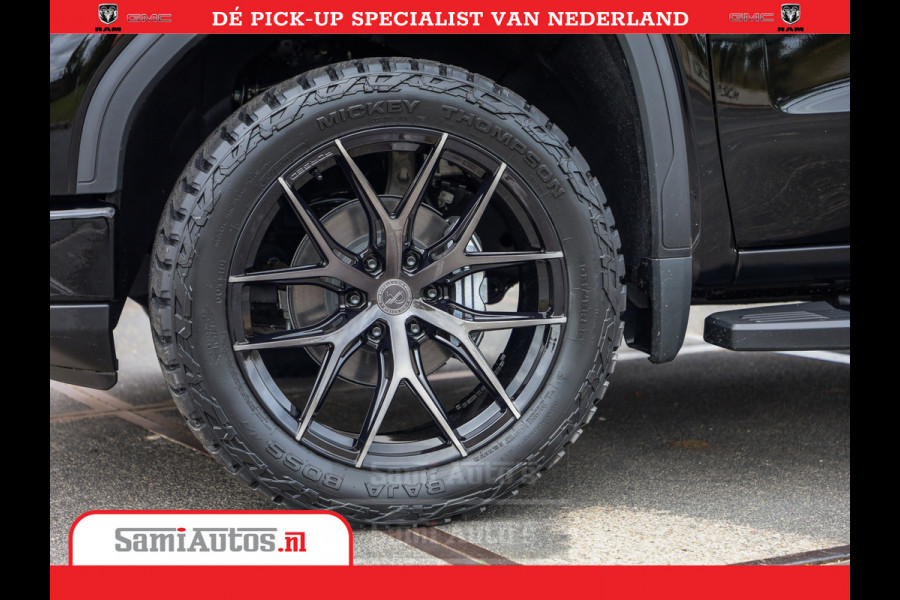 GMC Sierra DENALI 6.2 V8 426PK Full Option | De Meest Luxe Pick-Up in zijn Klasse | Comfortabele Dubbele Cabine met Royale 5 Zitplaatsen | BPM vrij | Nu Leverbaar uit Voorraad | Voorraad Nr 433388