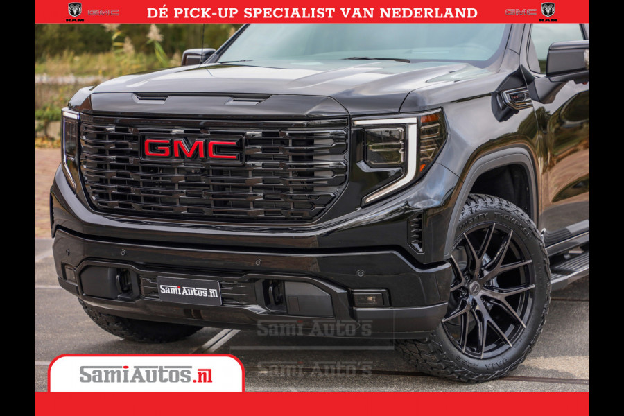 GMC Sierra DENALI 6.2 V8 426PK Full Option | De Meest Luxe Pick-Up in zijn Klasse | Comfortabele Dubbele Cabine met Royale 5 Zitplaatsen | BPM vrij | Nu Leverbaar uit Voorraad | Voorraad Nr 433388