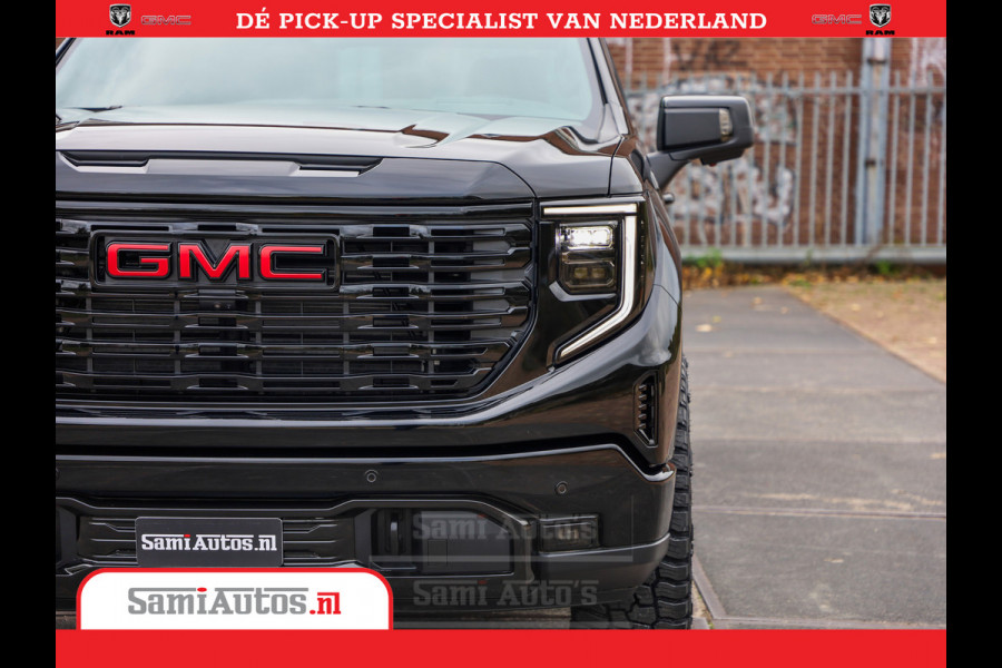 GMC Sierra DENALI 6.2 V8 426PK Full Option | De Meest Luxe Pick-Up in zijn Klasse | Comfortabele Dubbele Cabine met Royale 5 Zitplaatsen | BPM vrij | Nu Leverbaar uit Voorraad | Voorraad Nr 433388