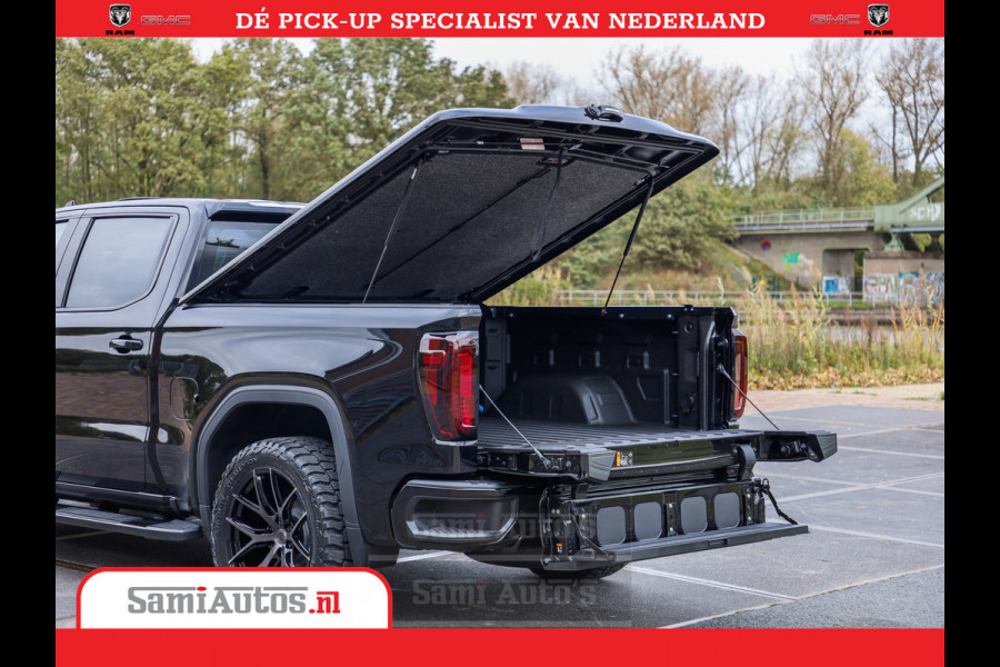 GMC Sierra DENALI 6.2 V8 426PK Full Option | De Meest Luxe Pick-Up in zijn Klasse | Comfortabele Dubbele Cabine met Royale 5 Zitplaatsen | BPM vrij | Nu Leverbaar uit Voorraad | Voorraad Nr 433388
