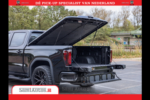 GMC Sierra DENALI 6.2 V8 426PK Full Option | De Meest Luxe Pick-Up in zijn Klasse | Comfortabele Dubbele Cabine met Royale 5 Zitplaatsen | BPM vrij | Nu Leverbaar uit Voorraad | Voorraad Nr 433388