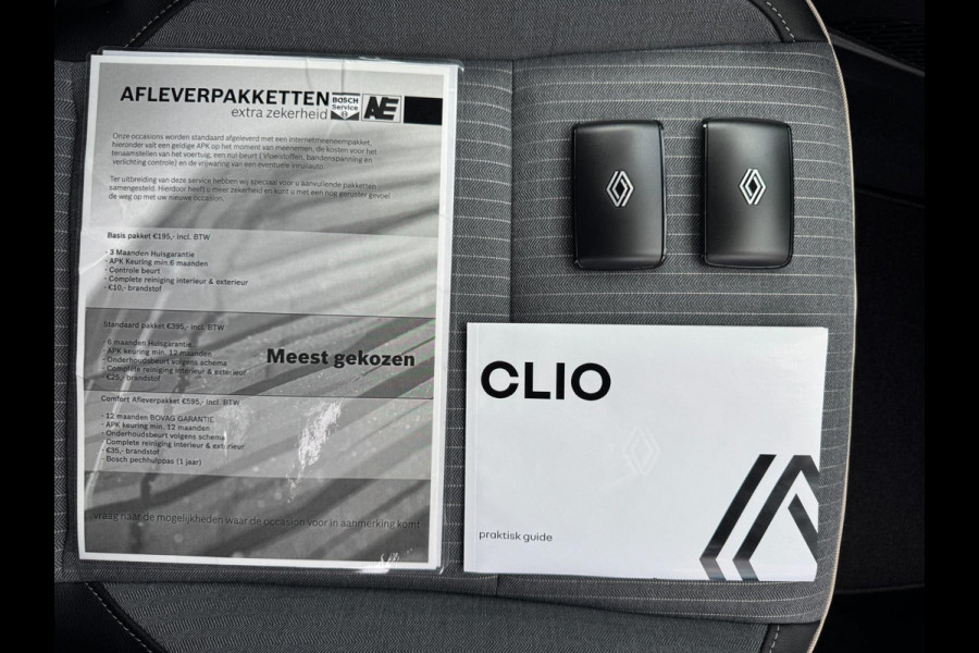 Renault Clio 1.0 TCe ECO-G 100 Techno Automaat STOEL & STUURVERW. / CAMERA / NAVI / CRUISE / CLIMA / CARPLAY / PDC