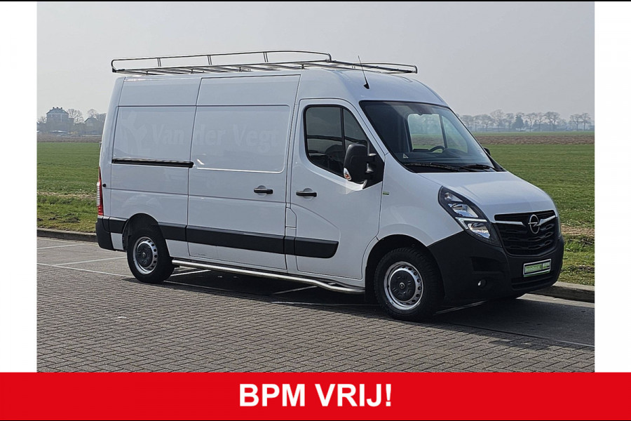 Opel Movano 2.3 Turbo L2H2 Imperiaal-Trap Airco/ECC Navi Trekhaak Sidebars Euro6 1e Eigenaar