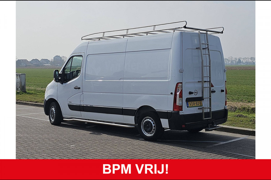 Opel Movano 2.3 Turbo L2H2 Imperiaal-Trap Airco/ECC Navi Trekhaak Sidebars Euro6 1e Eigenaar