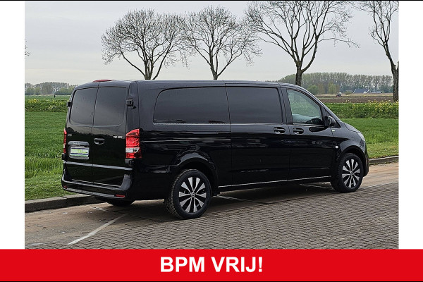 Mercedes-Benz Vito 116 CDI L3 2x-Zijdeur LED SELECT Navi Airco Automaat Bumpers-Kleur Lm-Velgen 3-Zits/ Leer DEMO BPM-Vrij!