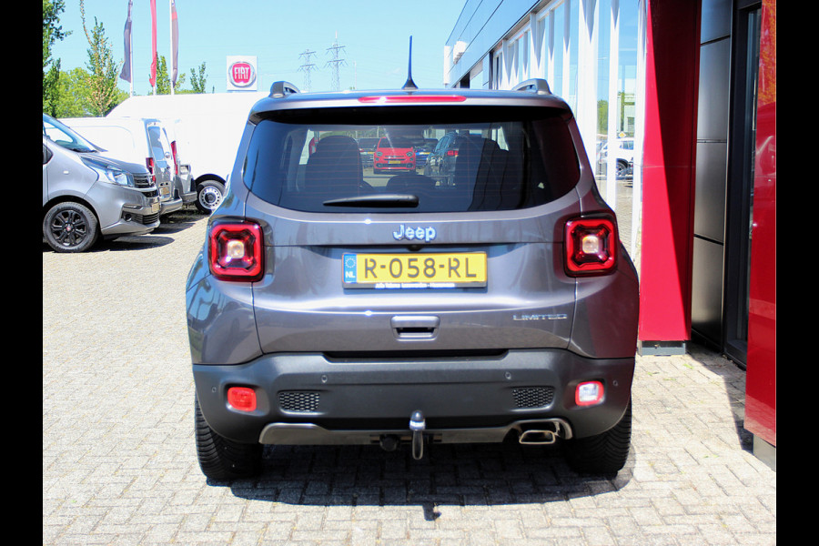 Jeep Renegade 1.3T-e Limited Automaat | Panoramadak | Trekhaak | Camera | Cruise