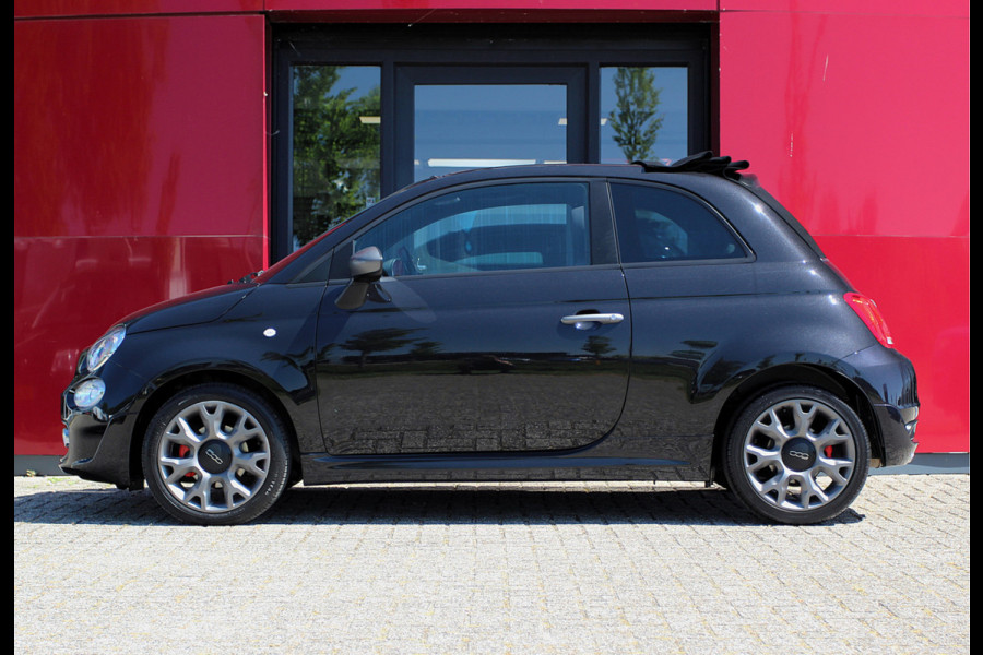 Fiat 500C TwinAir Turbo Sport 105 PK! Cabrio | Navi | Climate Control | CarPlay/Android Auto | Cruise controle