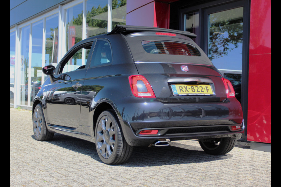 Fiat 500C TwinAir Turbo Sport 105 PK! Cabrio | Navi | Climate Control | CarPlay/Android Auto | Cruise controle