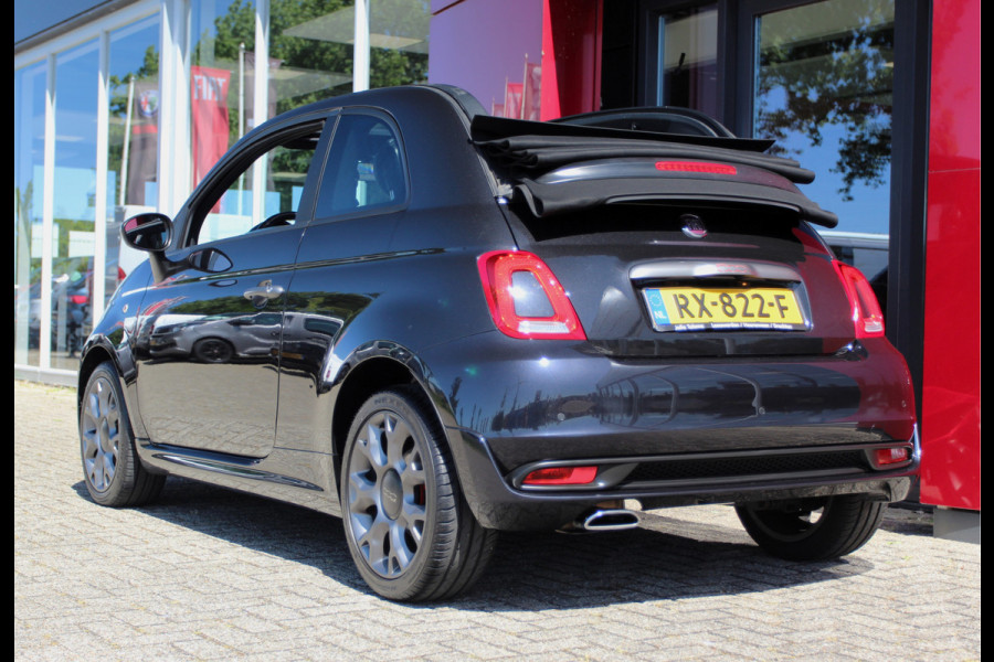 Fiat 500C TwinAir Turbo Sport 105 PK! Cabrio | Navi | Climate Control | CarPlay/Android Auto | Cruise controle